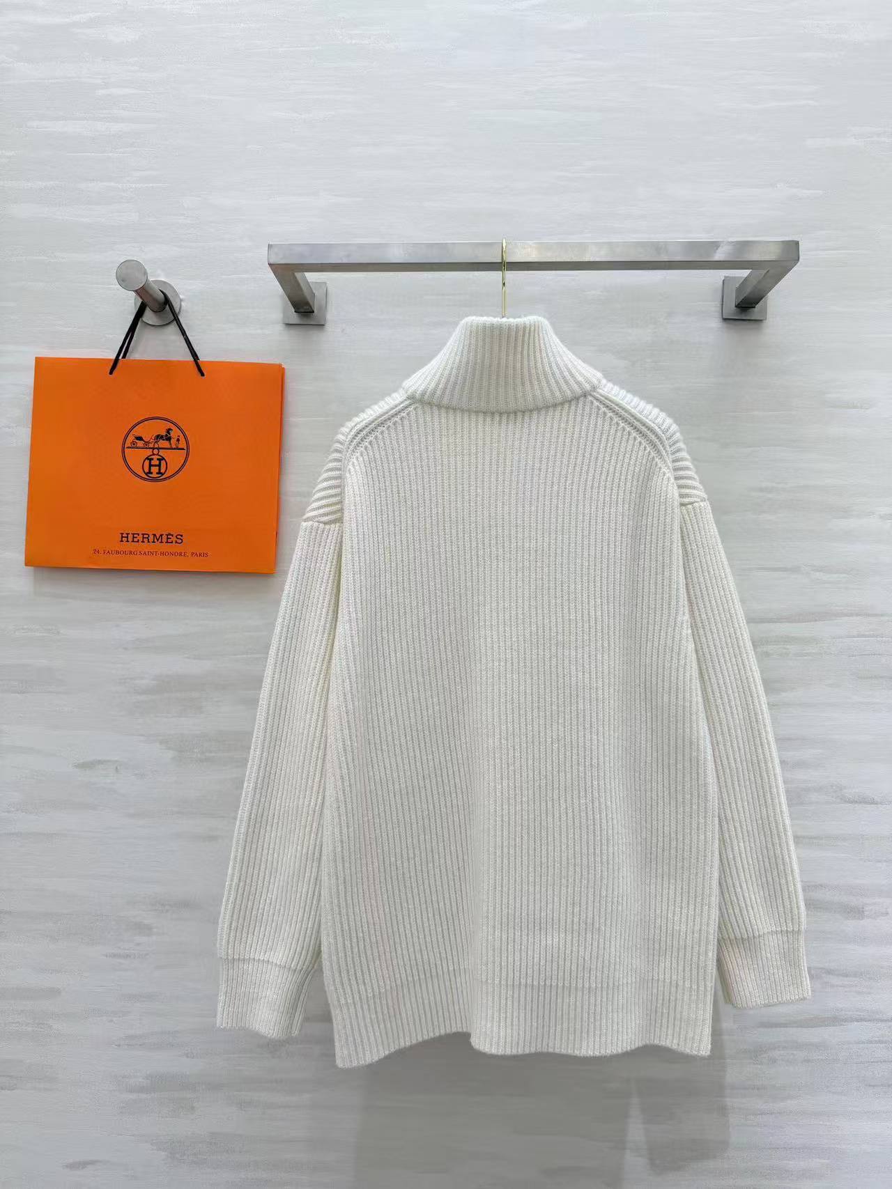 HH 25SS H pocket zipper long coat jacket