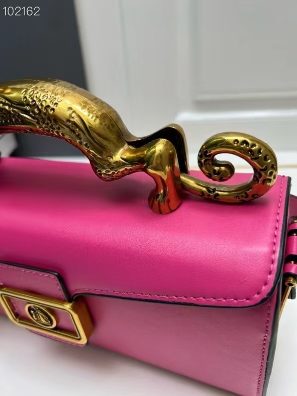 Ladies Exquisite Leopard Cat Handle Bag