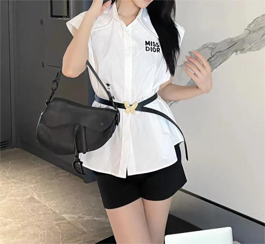 DIO25SS White Shirt with Belt