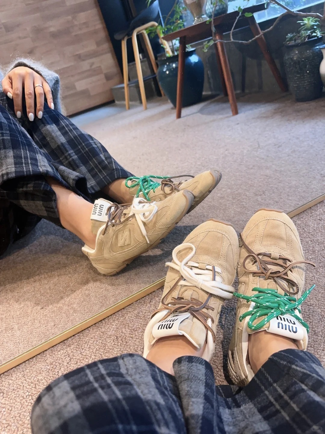 NEW BA x Miu Couple's Sneakers
