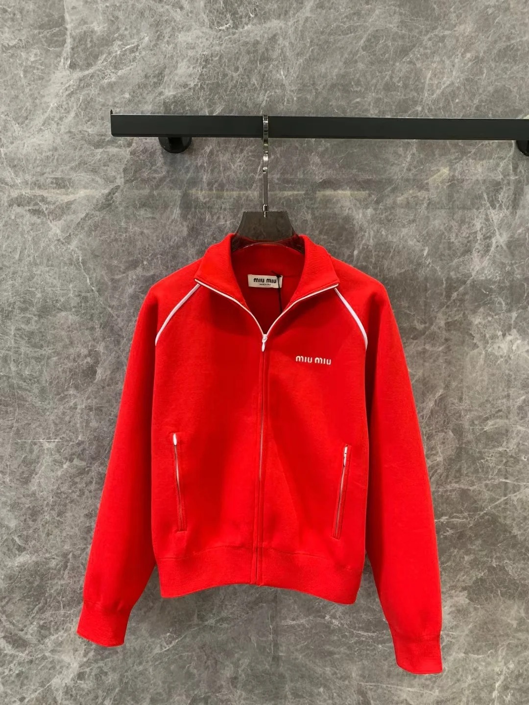 MIU College Style Sports Jacket Coat