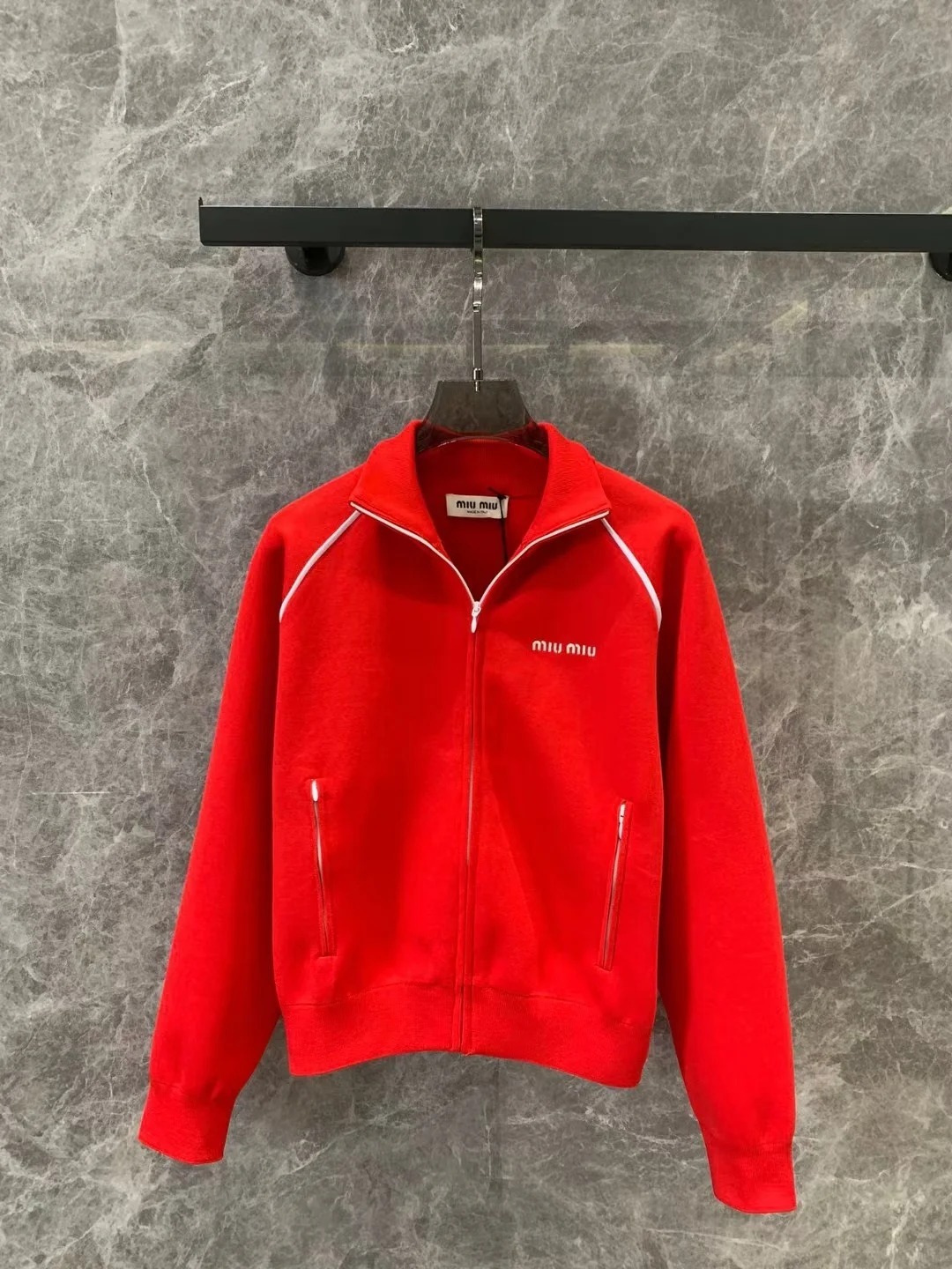 MIU College Style Sports Jacket Coat