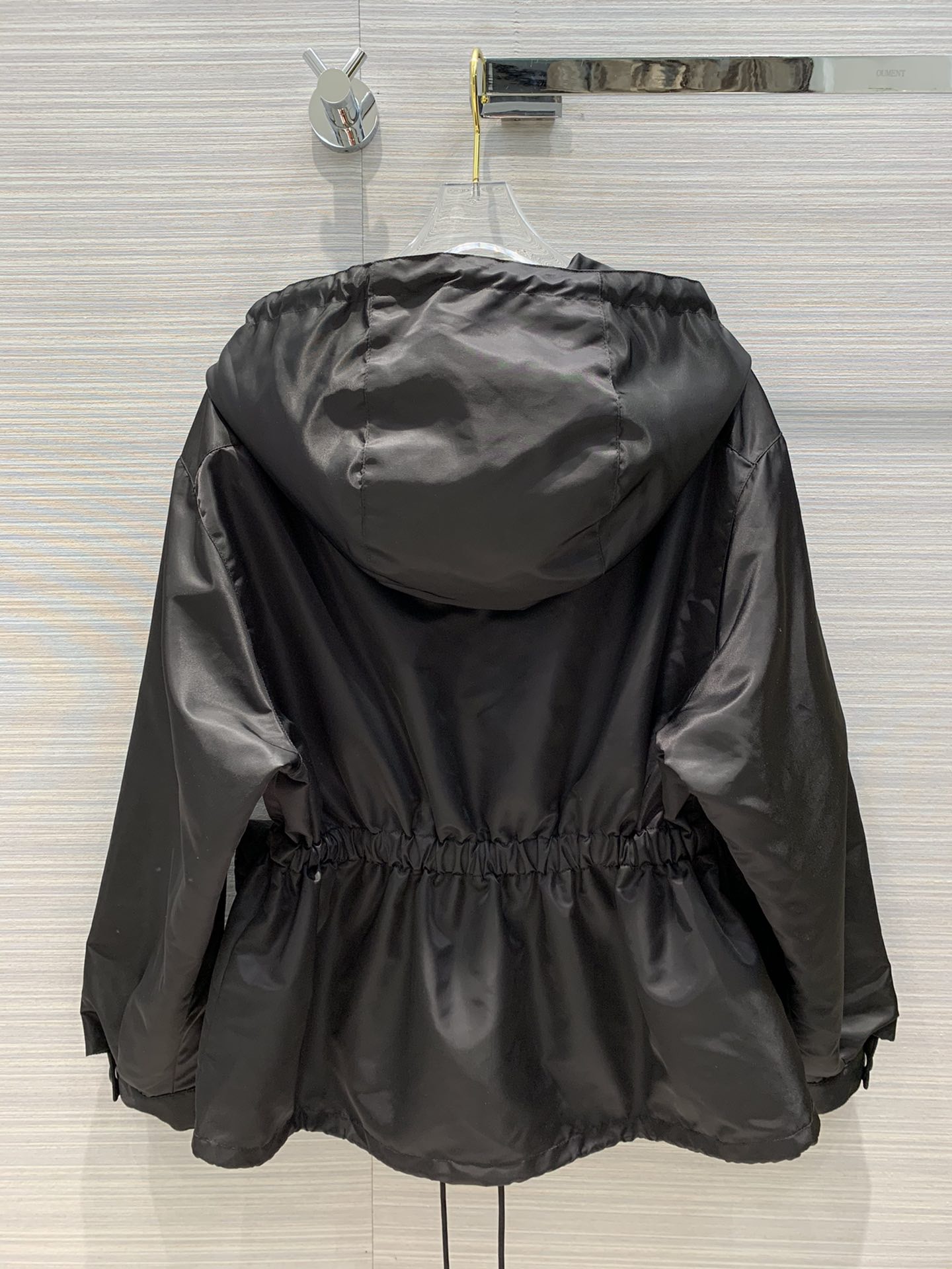 PP Large pocket waist cinching jacket jacket