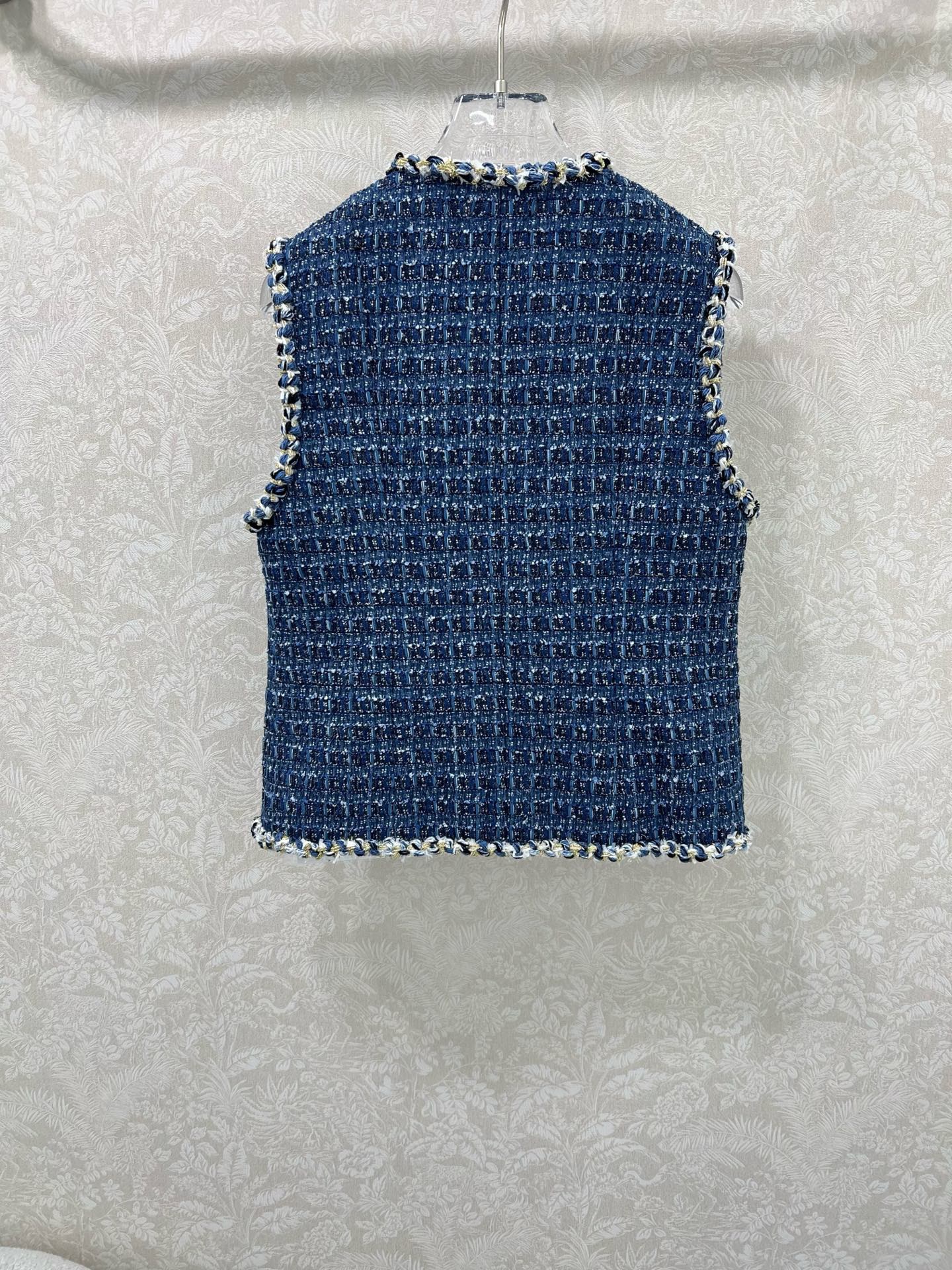 CC 25SS Blue textile vest
