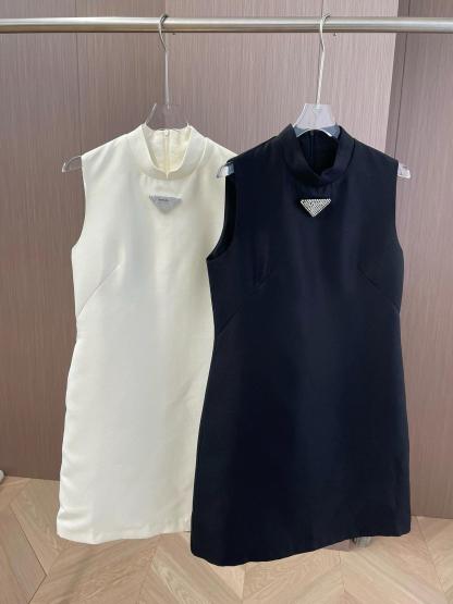 Pra 2025 Elegant Sleeveless Dress