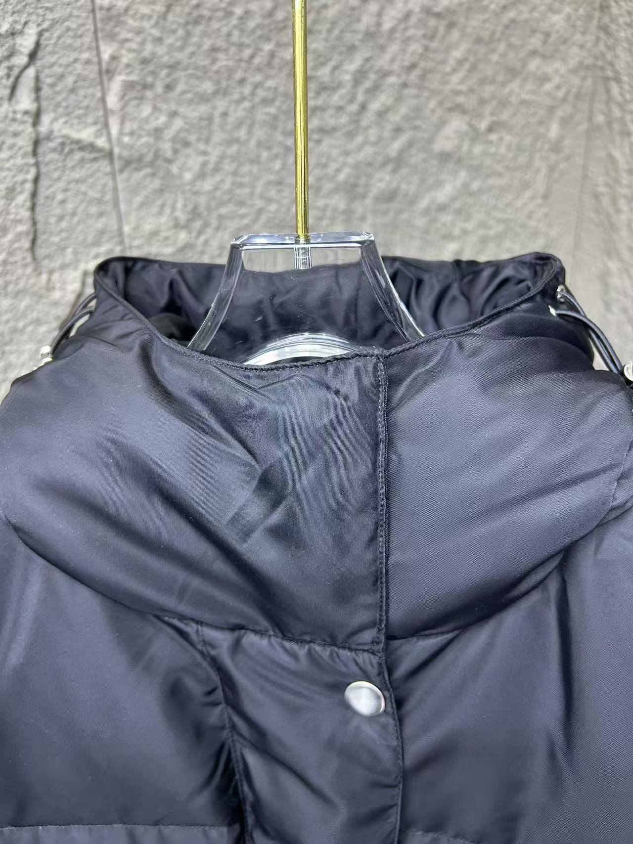 PRD 25SS Ant waist hooded down jacket