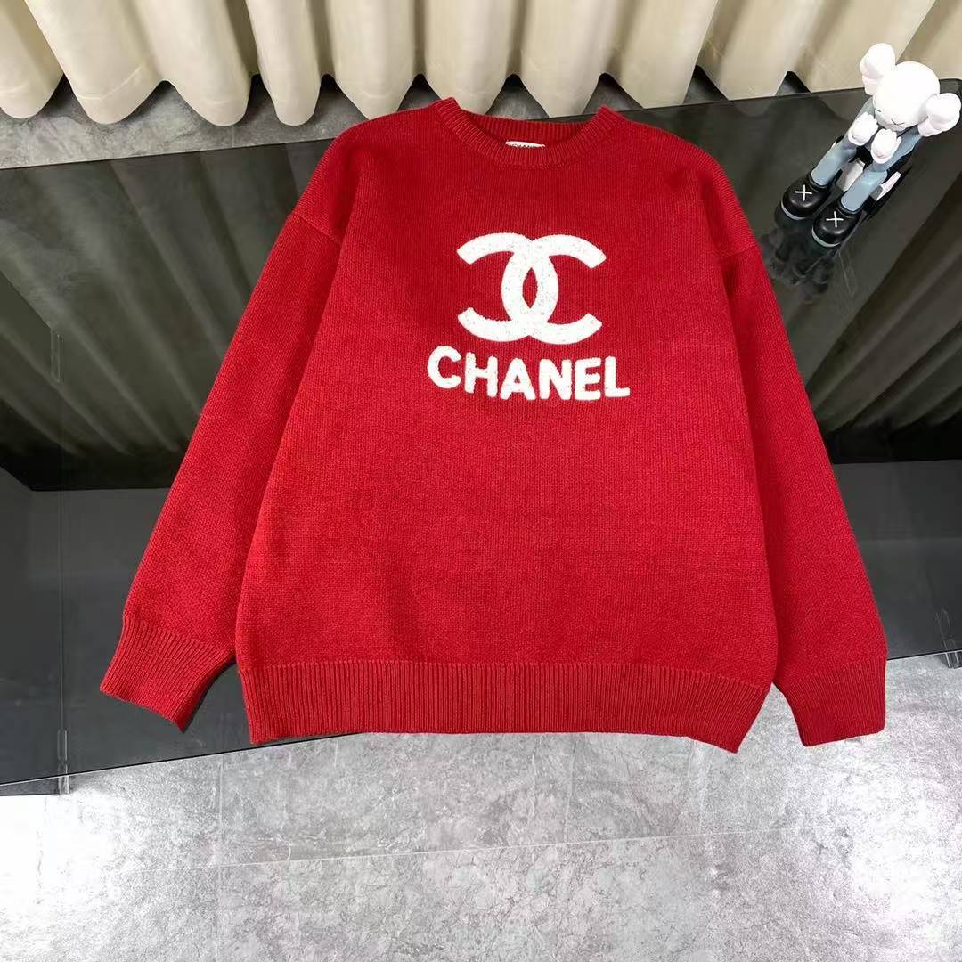 CC Classic LOGO Three Color Sweater