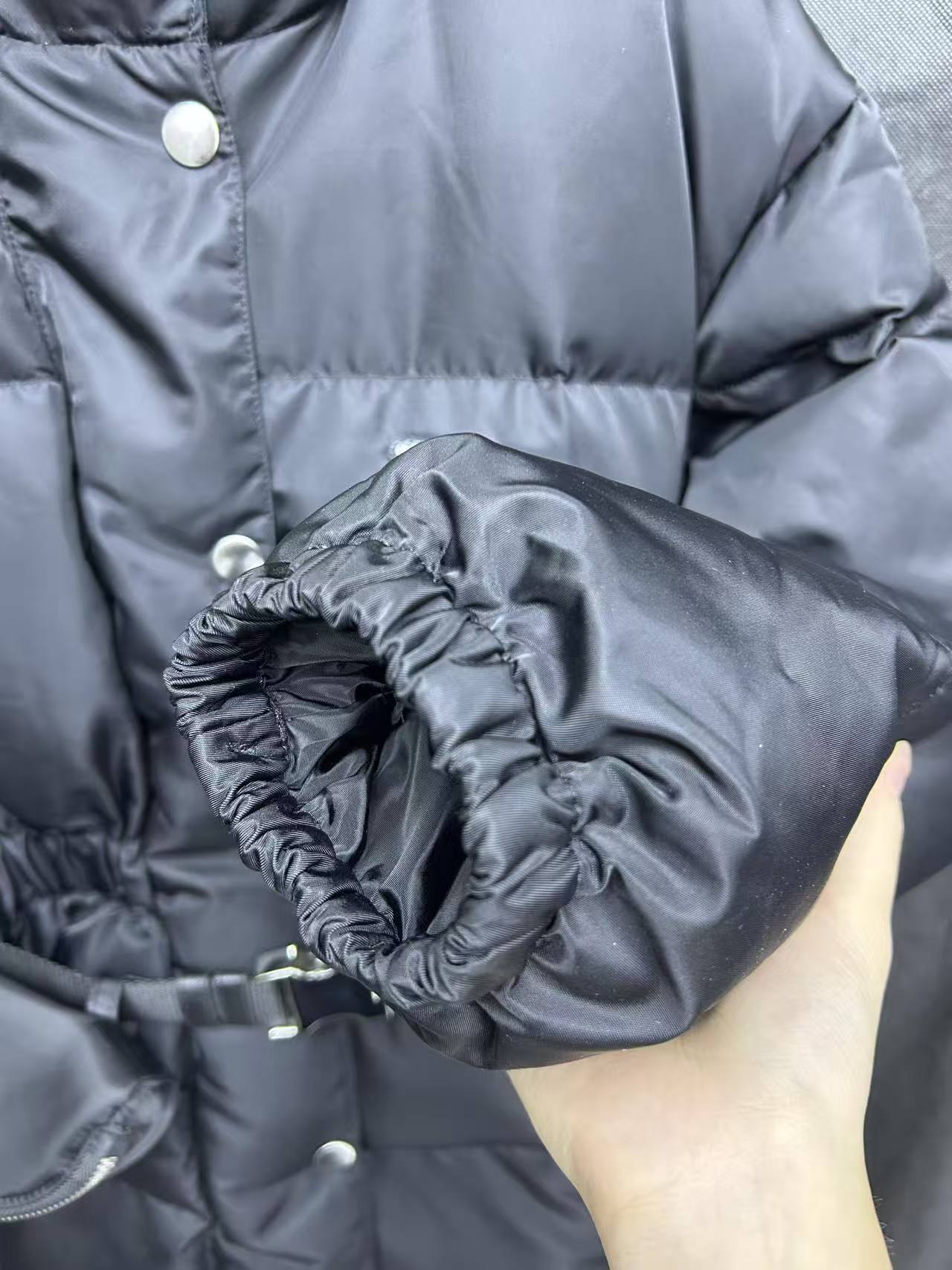 PRD 25SS Ant waist hooded down jacket