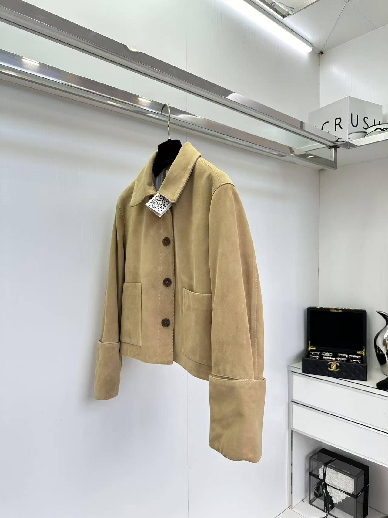 LEW 25SS Plush sheepskin jacket