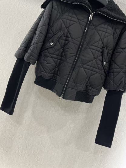 CD Threaded sleeve cotton jacket