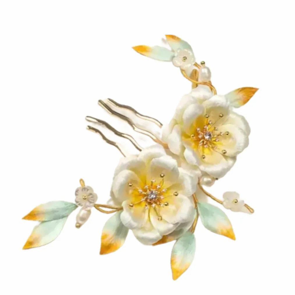 ICH Tumi Velvet Flower Hairpin