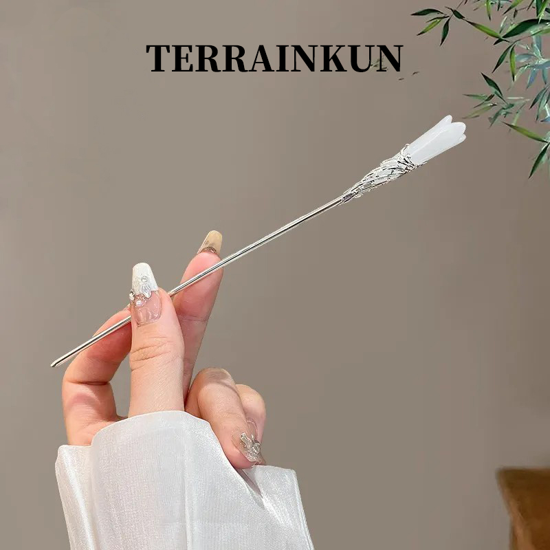 Ancient style tassel flower hairpin headwear