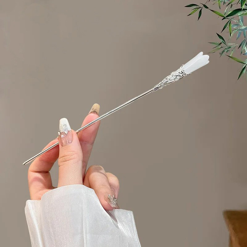 Ancient style tassel flower hairpin headwear