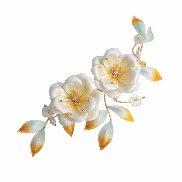 ICH Tumi Velvet Flower Hairpin