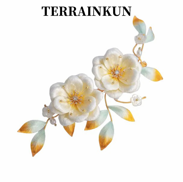 ICH Tumi Velvet Flower Hairpin