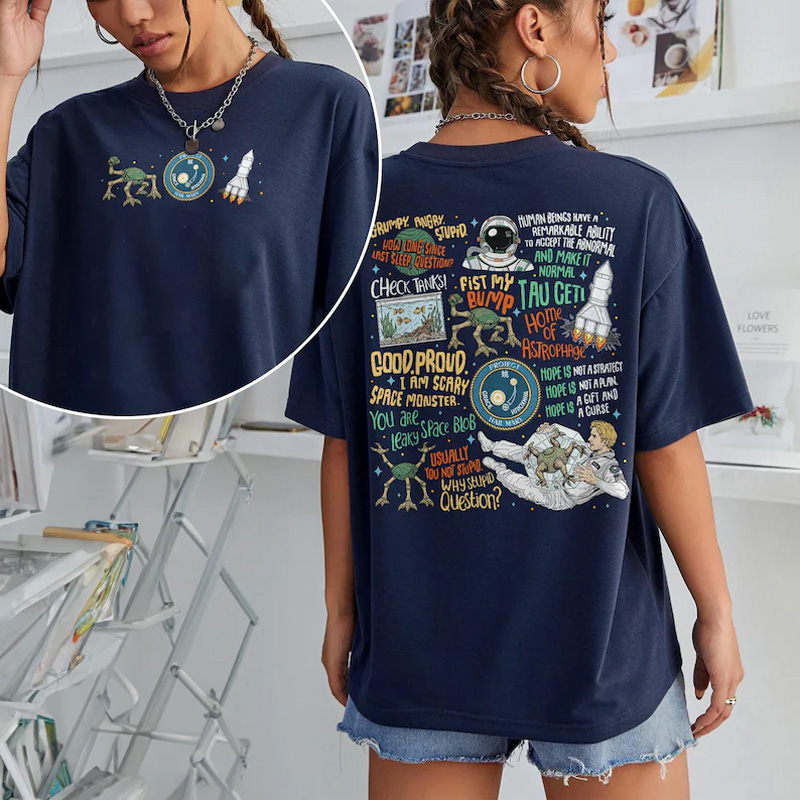 Rocky Amaze Sci-Fi Book Lover Shirt