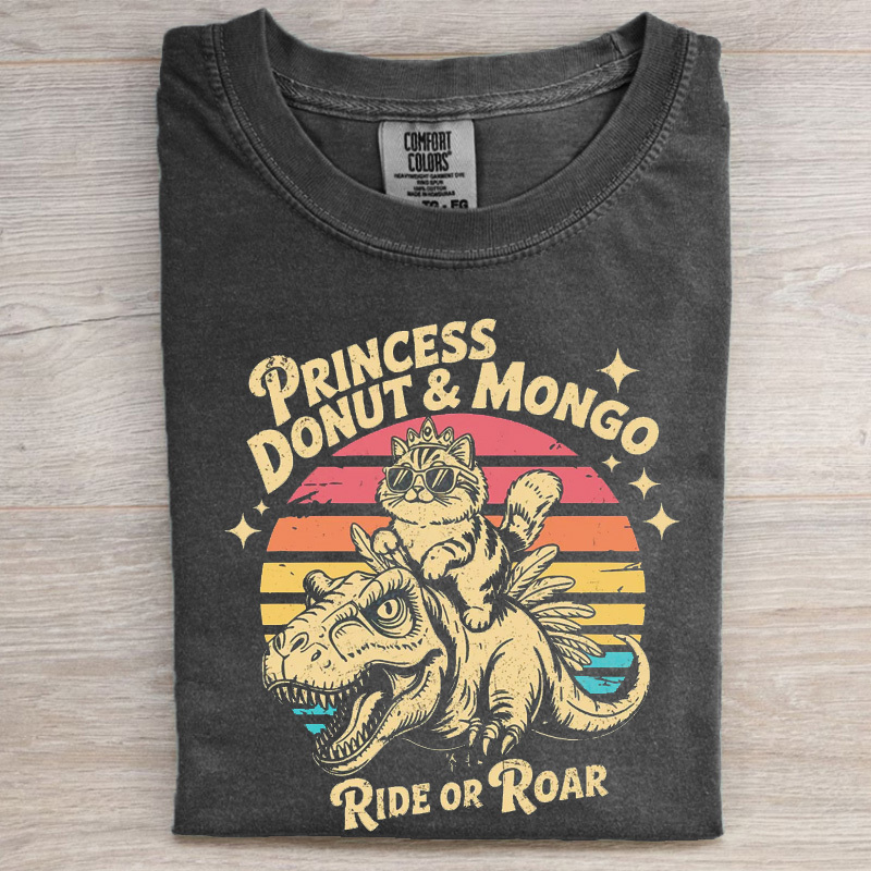 Princess Donut And Mongo T-shirt