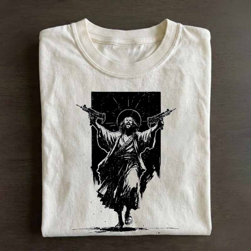 Uzi Jesus Shirt