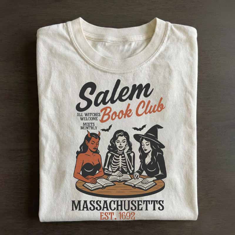 Witchy Book Club Halloween Shirt