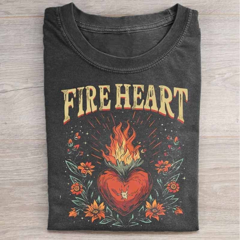 Fantasy novel Fireheart Shirt