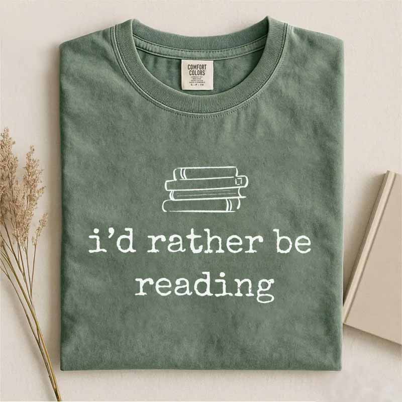 I'd rather be reading Shirt