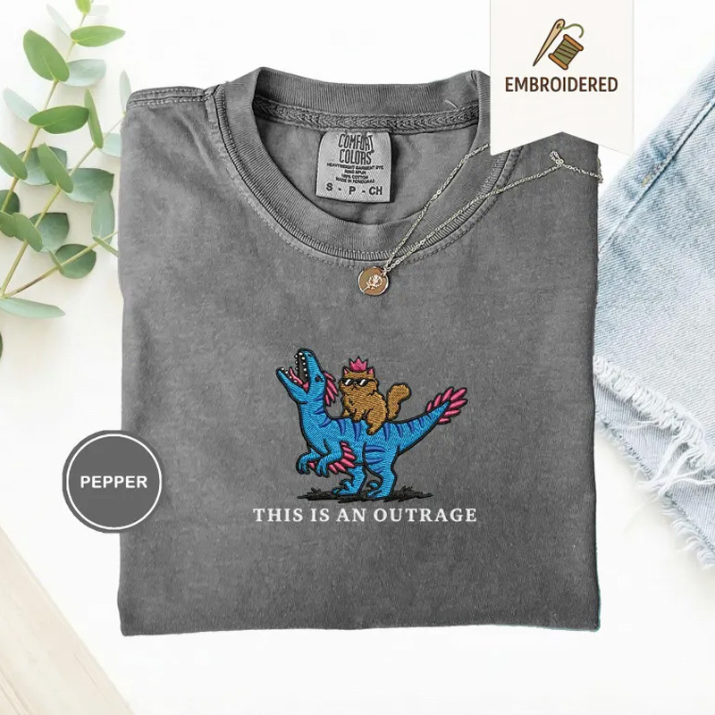 Embroidered Princess Donut and Mongo Shirt