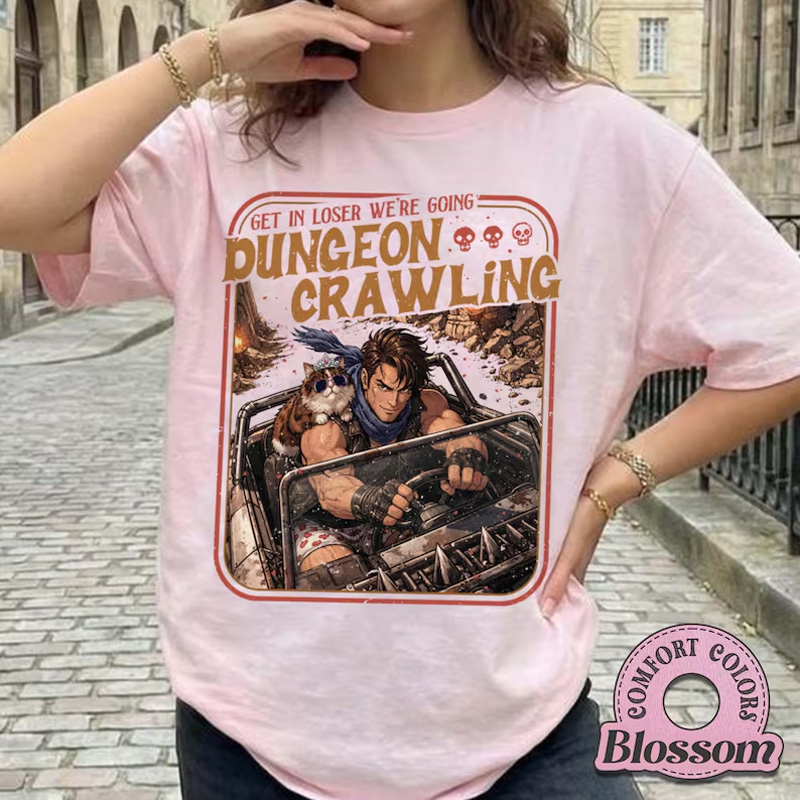 Dungeon Crawling Sci-Fi Meme Shirt
