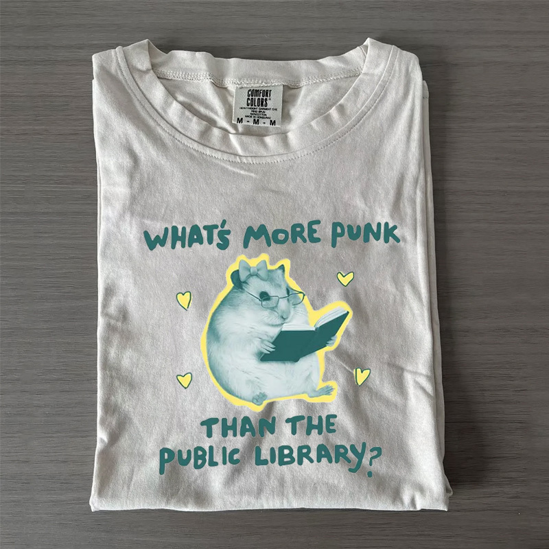Whats More Punk Than The Public Library Shirt