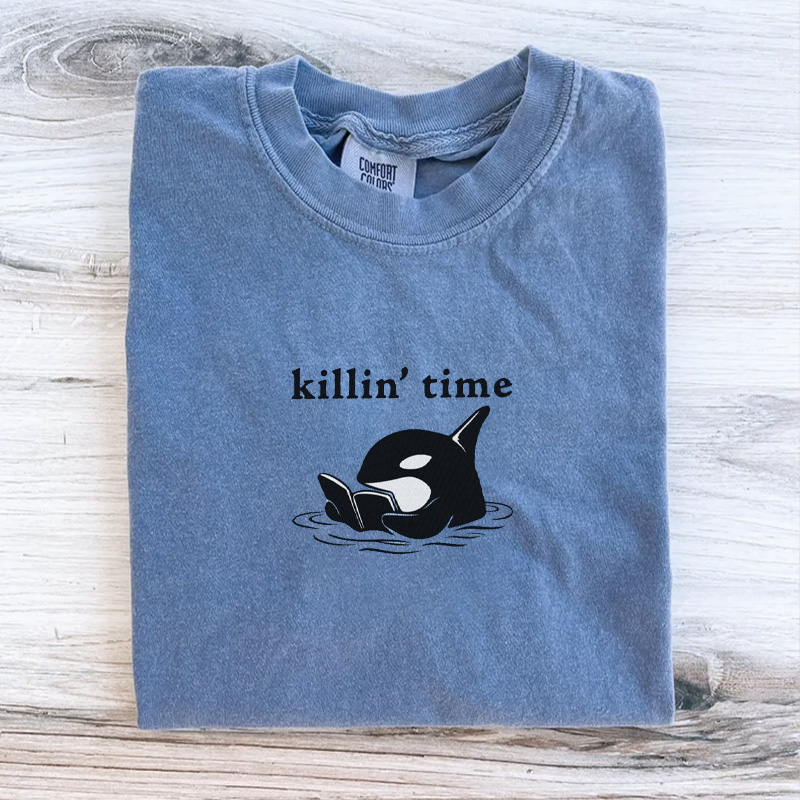 Comfort Colors Orca Reading Shirt