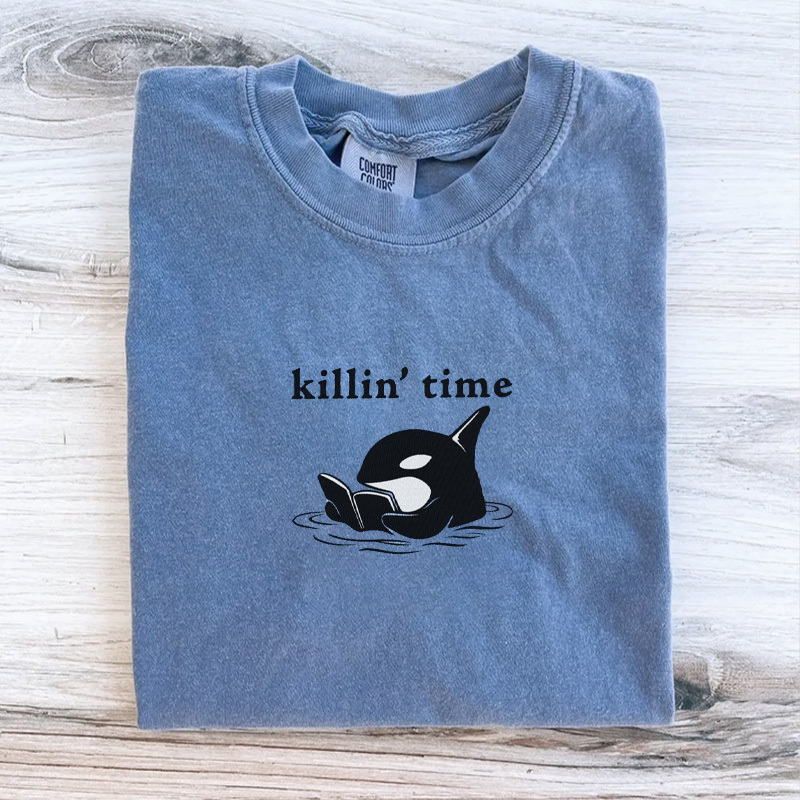 Comfort Colors Orca Reading Shirt