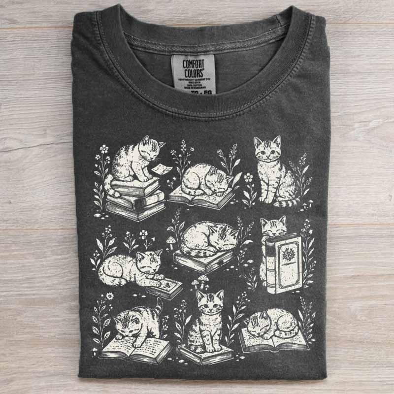 Cats and Books Shirt