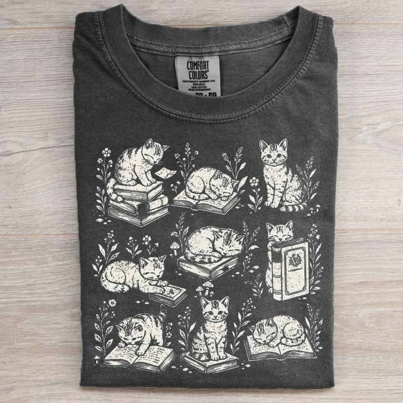 Cats and Books Shirt