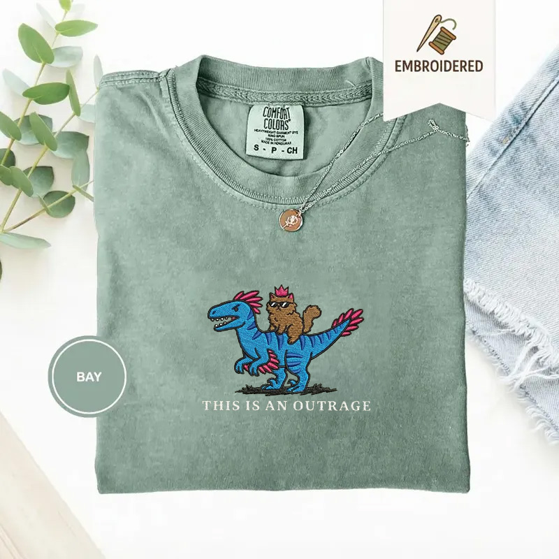 Embroidered Princess Donut and Mongo Shirt