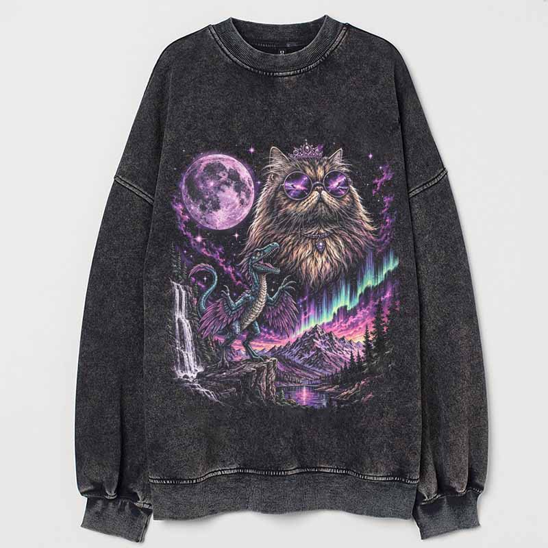 Vintage Princess Donut And Mongo Moon Sweatshirt