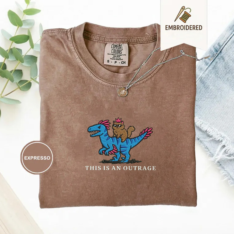 Embroidered Princess Donut and Mongo Shirt