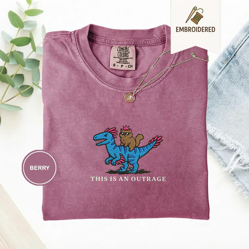 Embroidered Princess Donut and Mongo Shirt