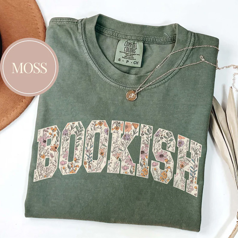 Comfort Colors Bookish Shirt