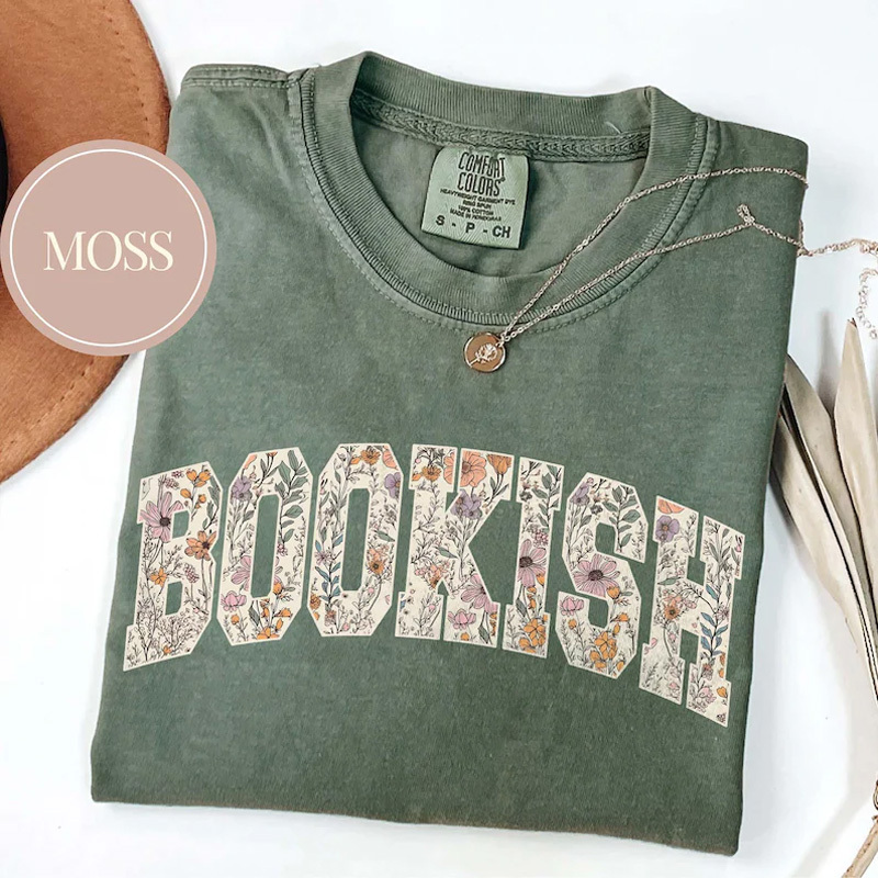 Comfort Colors Bookish Shirt