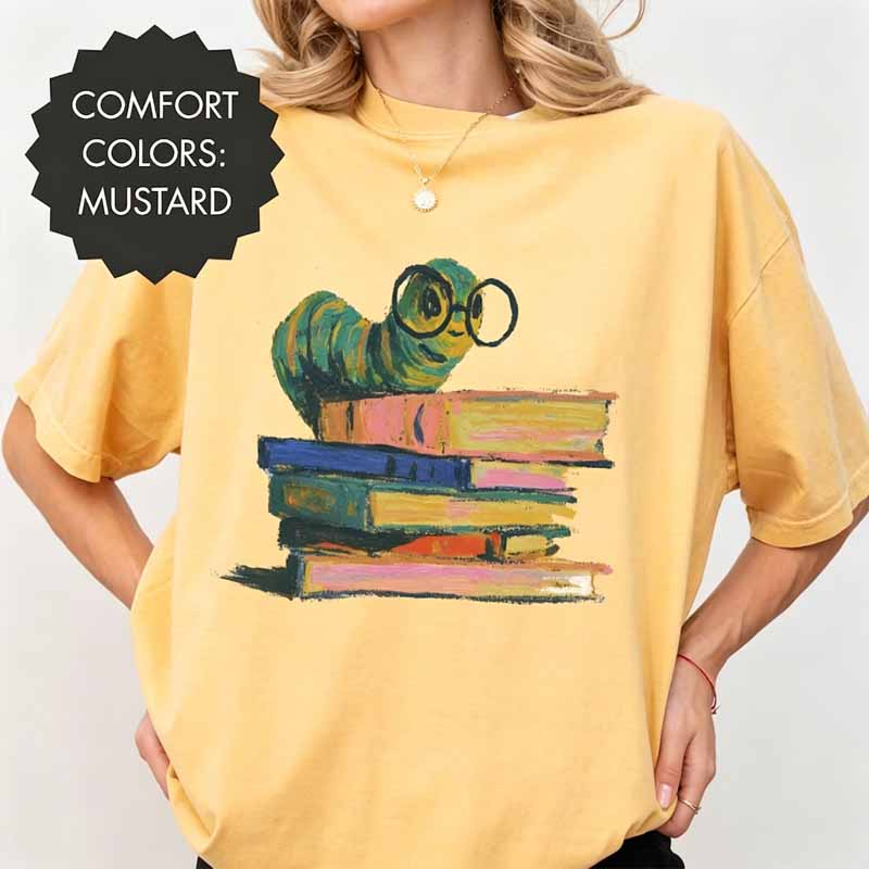 Bookworm Reader Lover Shirt