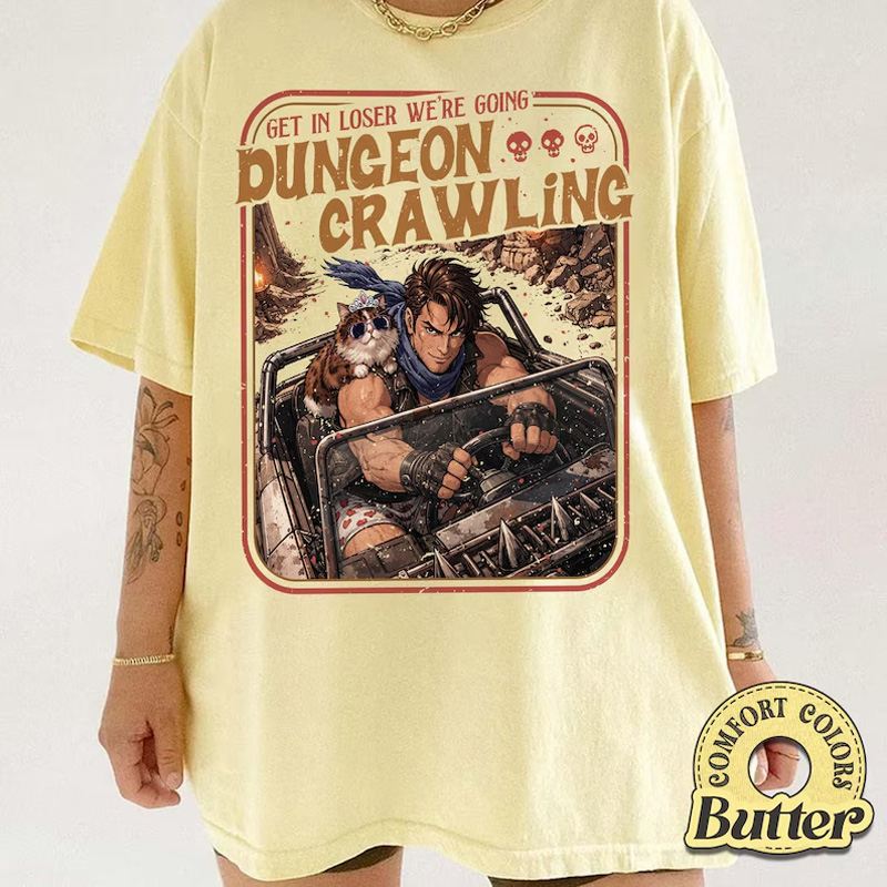 Dungeon Crawling Sci-Fi Meme Shirt