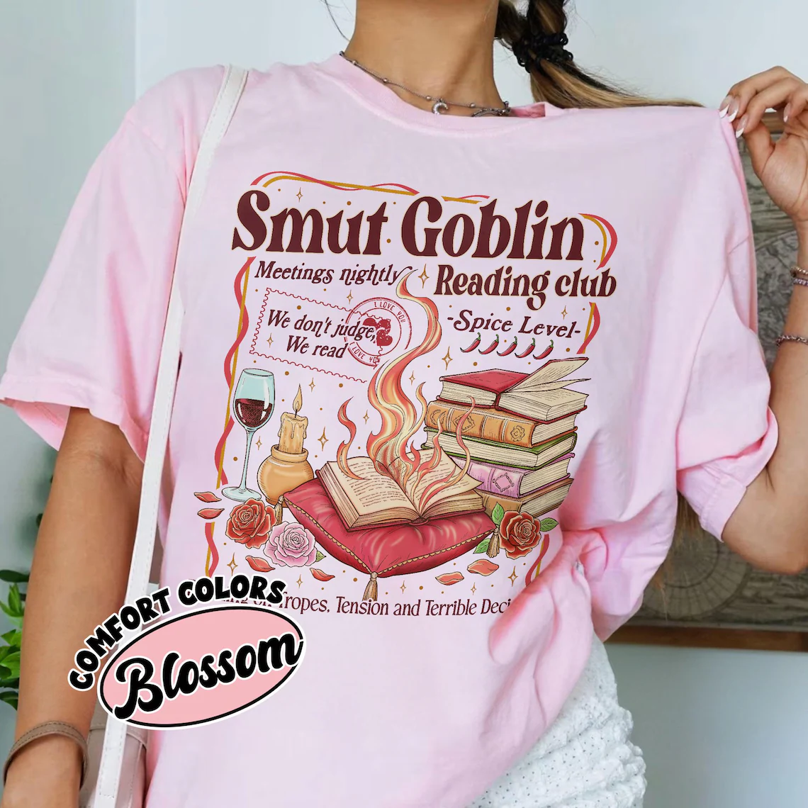 Smut Goblin Dark Romance Bookish Shirt