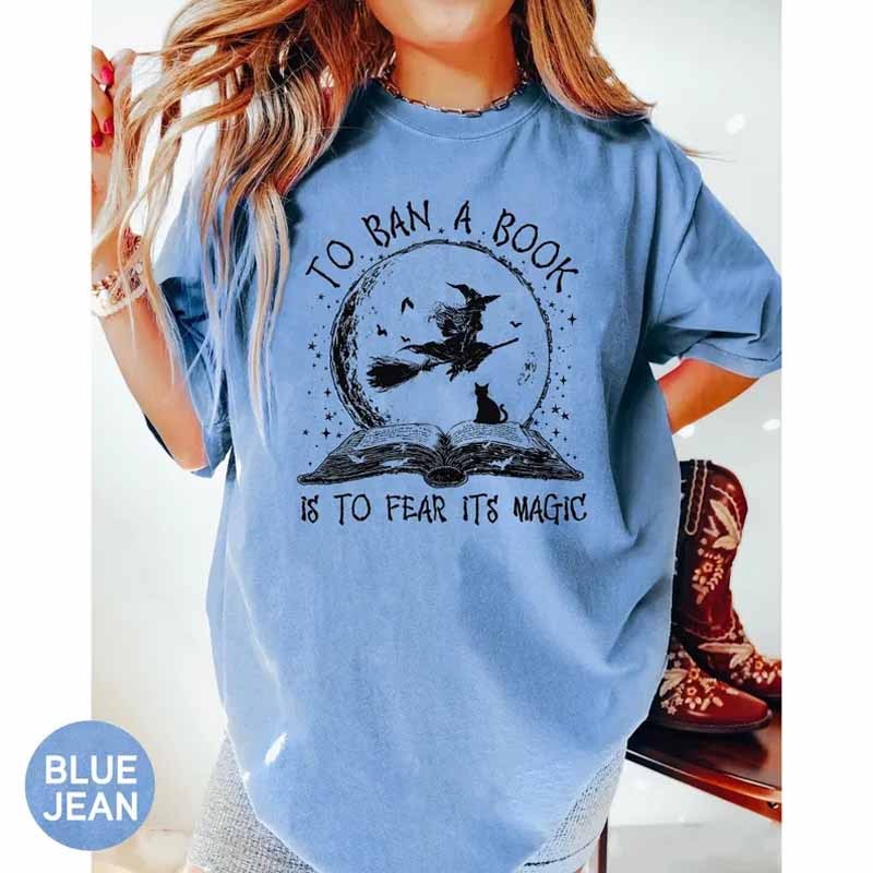 Witch Reading Book Shirt