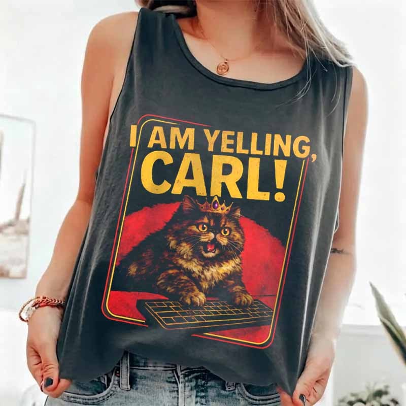 Princess Donut 'I Am Yelling, Carl!' Tank