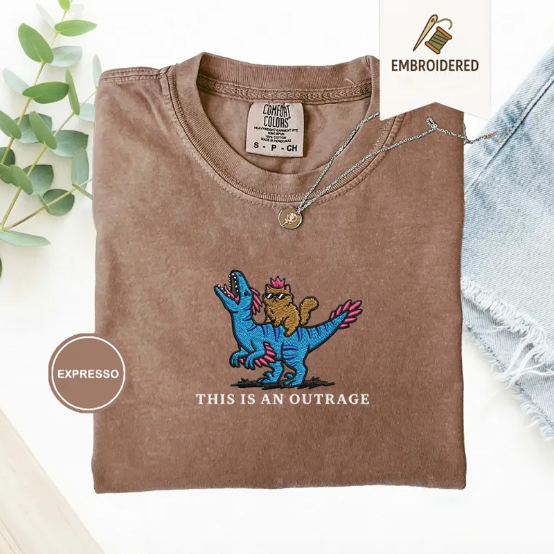 Embroidered Princess Donut and Mongo Shirt