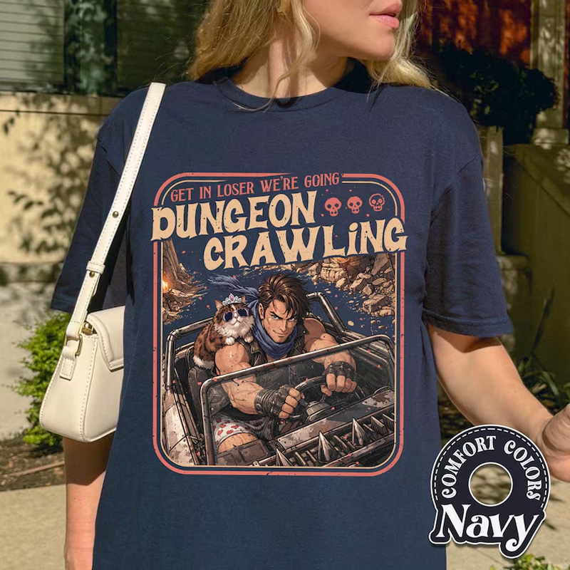 Dungeon Crawling Sci-Fi Meme Shirt
