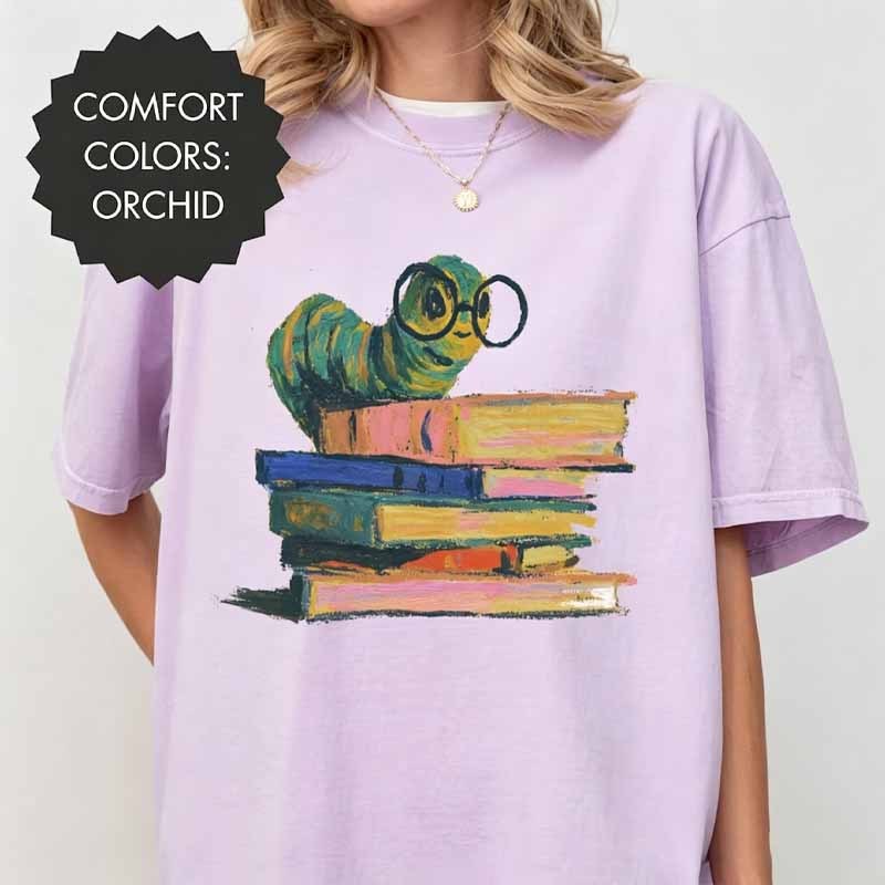 Bookworm Reader Lover Shirt