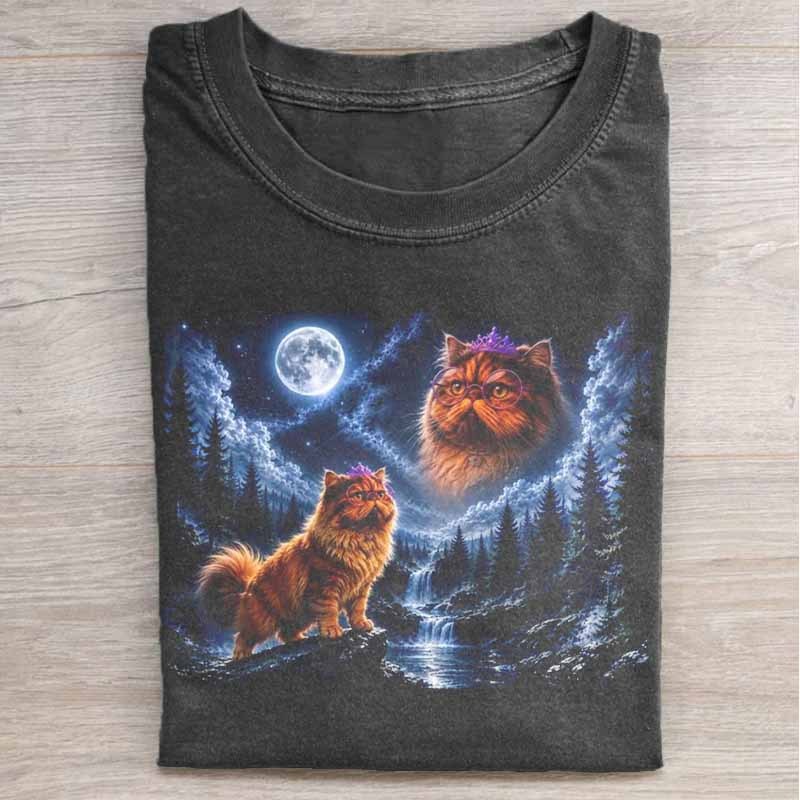Vintage Princess Donut Moon Shirt
