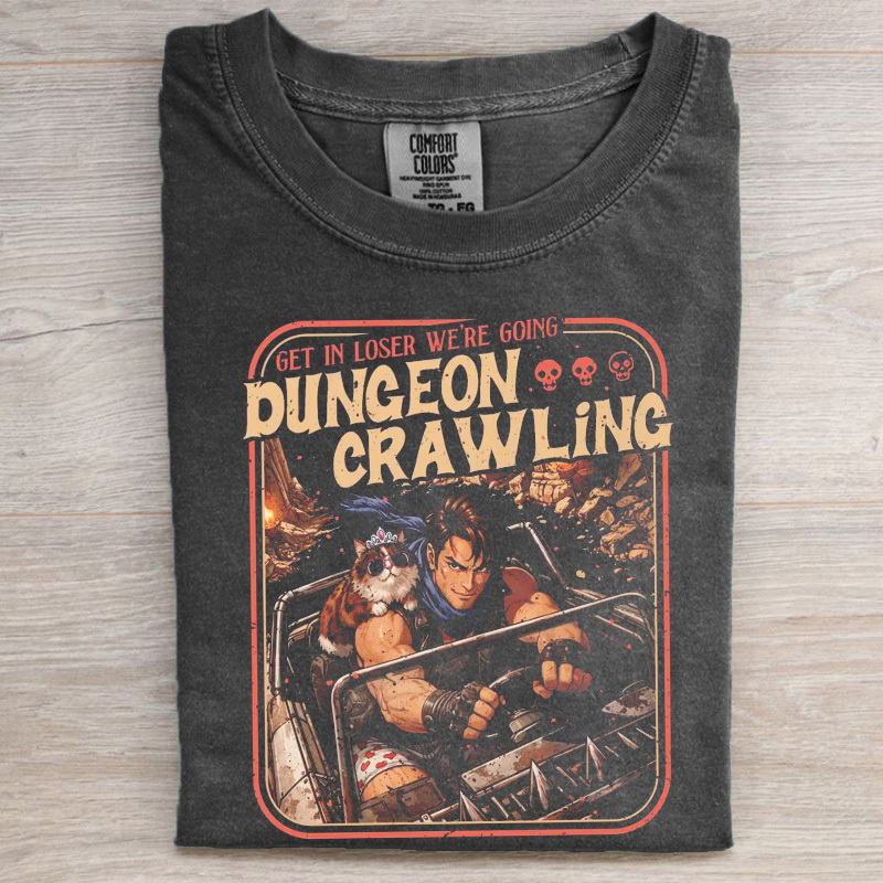 Dungeon Crawling Sci-Fi Meme Shirt
