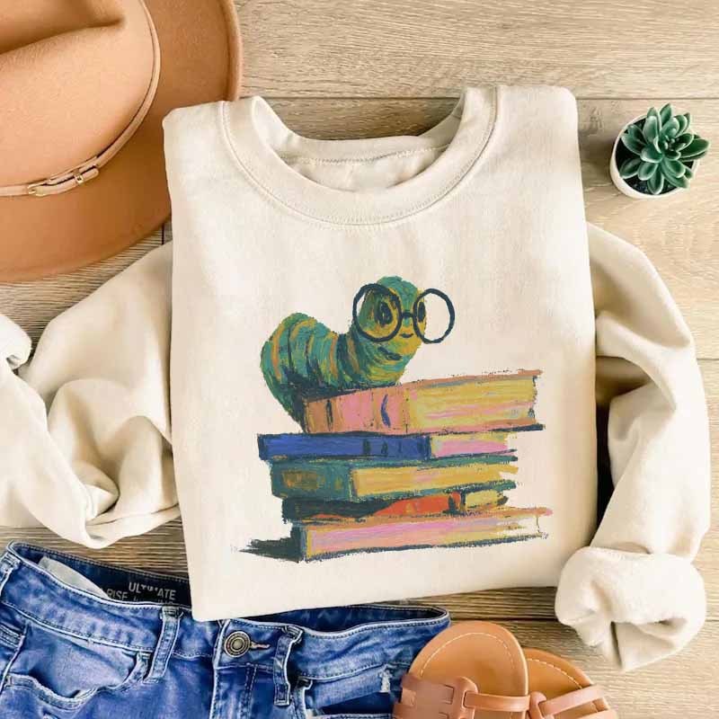 Bookworm Reader Lover Sweatshirt