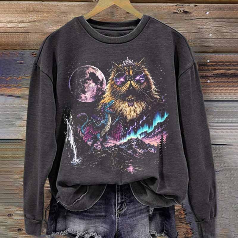 Vintage Princess Donut And Mongo Moon Sweatshirt